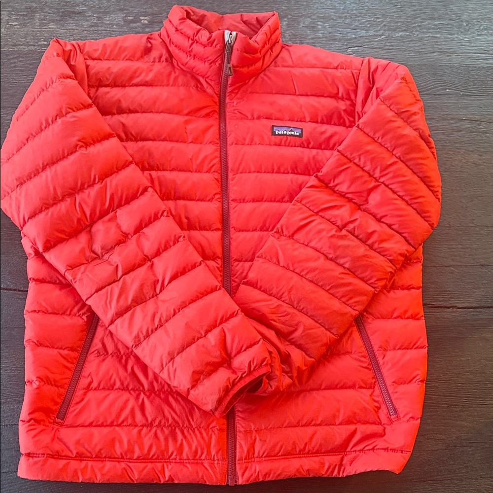 Patagonia Vibrant Red Quilted Jacket